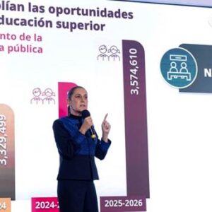 Garantizamos a los jóvenes el acceso a la educación: Claudia Sheinbaum