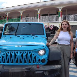 Recuperan camioneta Jeep Wrangler con reporte de robo