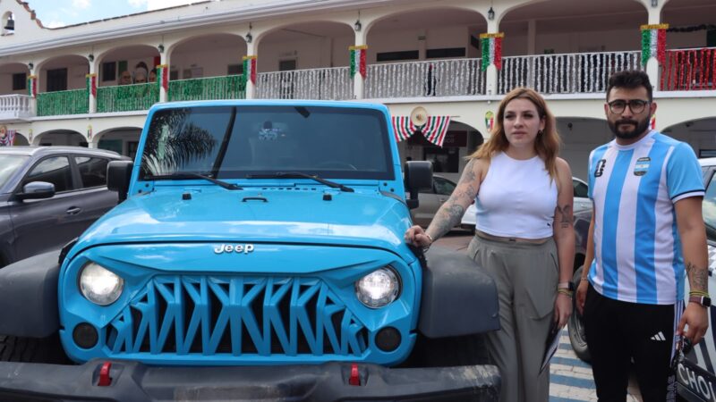 Recuperan camioneta Jeep Wrangler con reporte de robo