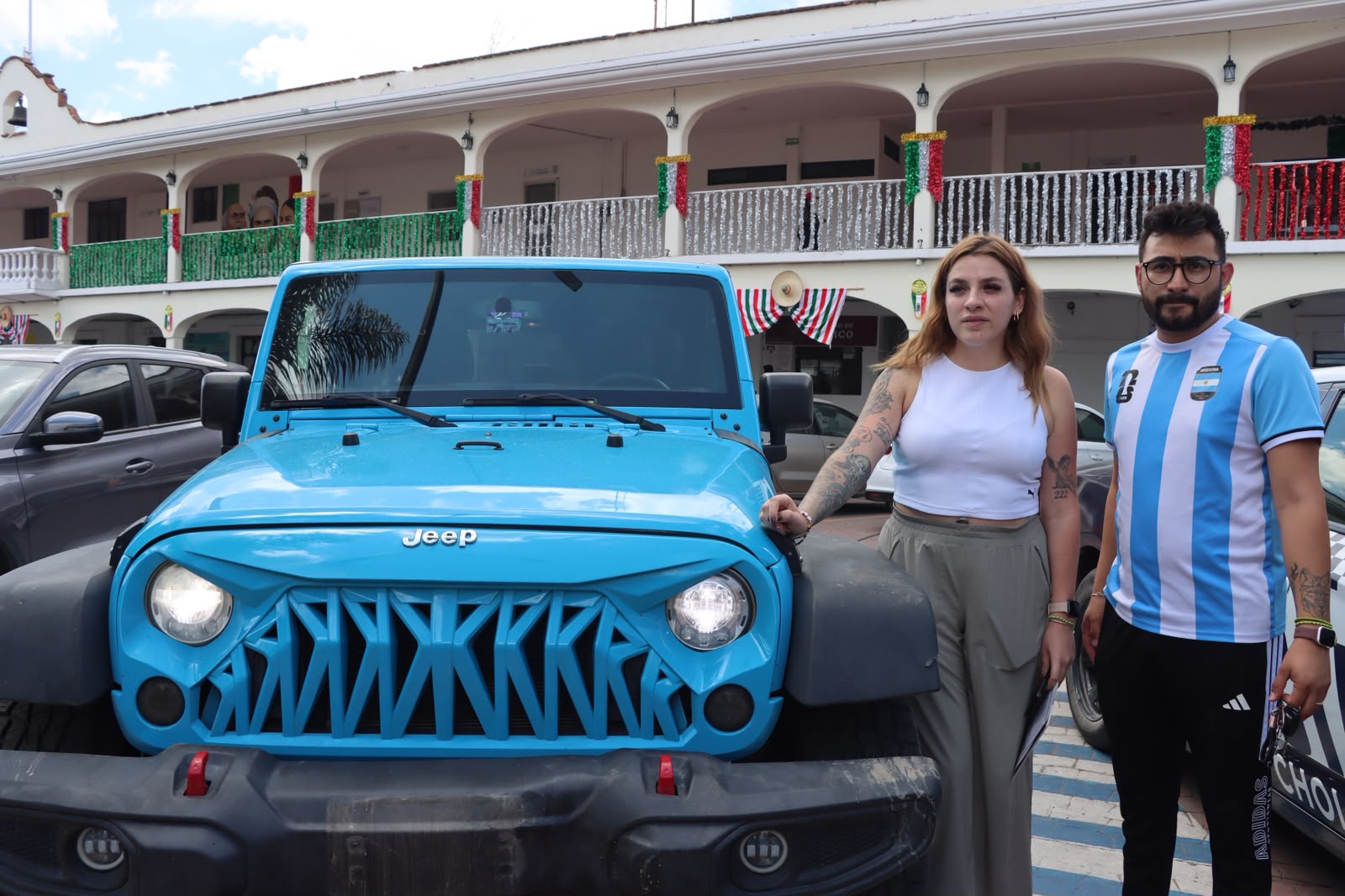 Recuperan camioneta Jeep Wrangler con reporte de robo