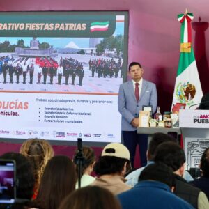 Garantiza Gobierno de Puebla seguridad para las familias durante Fiestas Patrias