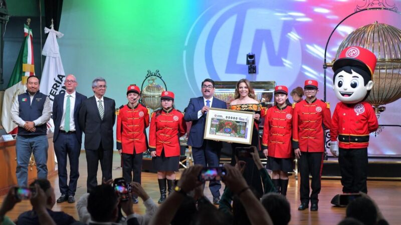 Con Sorteo Magno, Lotería Nacional celebró las fiestas patrias por el 216 aniversario de la lucha del México independiente y soberano
