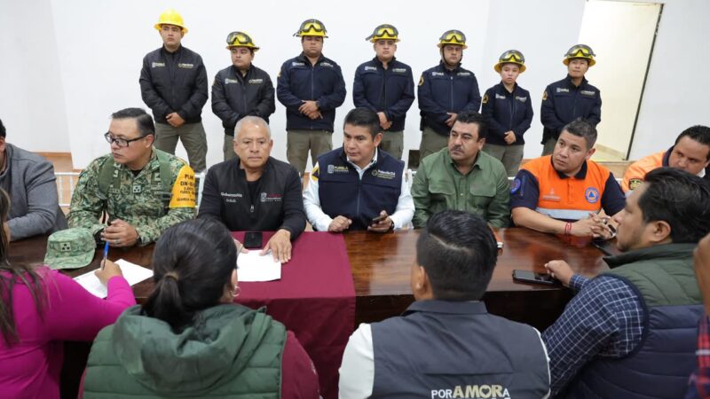 Fortalece Protección Civil refugios temporales ante temporal lluvioso en Sierra Norte