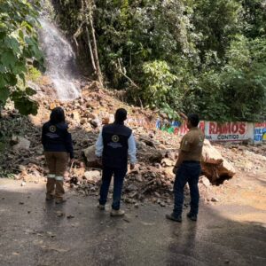 Gobierno de Puebla atiende de manera inmediata afectaciones por lluvias