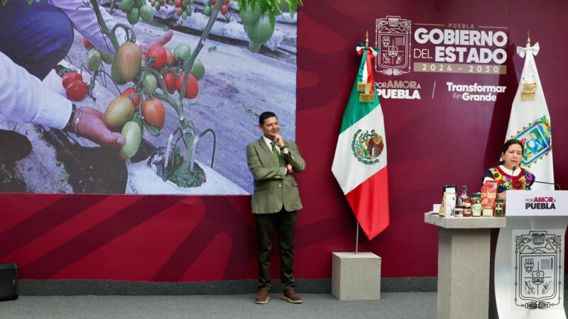Revolución del campo en Puebla es una realidad: Armenta Mier