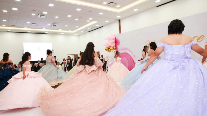 Ceci Arellano celebra los sueños de quinceañeras de la casa del adolescente