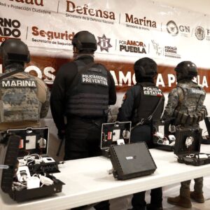 Desmantelan sistema de video vigilancia ilegal en Tepeaca