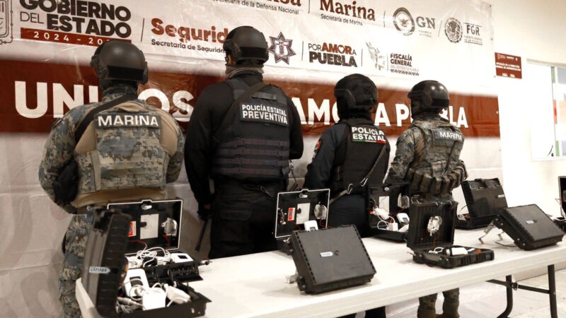 Desmantelan sistema de video vigilancia ilegal en Tepeaca