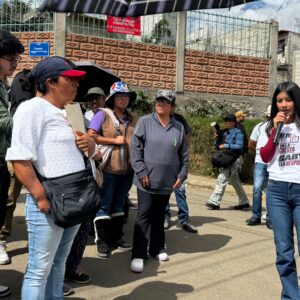 Gaby «La Bonita» Sánchez camina La Resurrección promocionando su pelea por Puebla