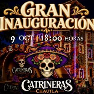 Mañana abre Catrineras Chautla 2026