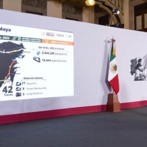 Mexicana de Aviación, AIFA, Tren Maya y Grupo Mundo Maya cumplen sus objetivos y van de acuerdo con su planeación: presidenta