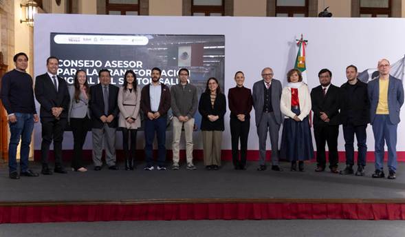 Presidenta Sheinbaum presenta al Consejo Asesor para la Transformación Digital del Sector Salud